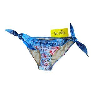 NWT Pan Dulce Denim Look Bikini Bottom Vintage 90's Junior 5-6
